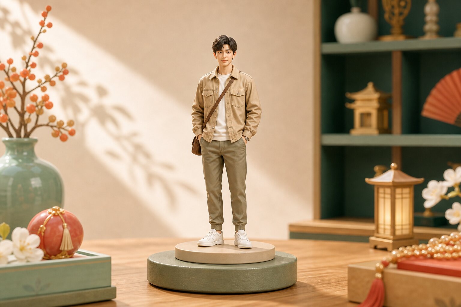 3D真人手办案例展示